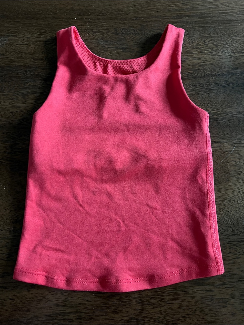 Girls' Red/ Orange Tank Top - Breathable Everyday Tee